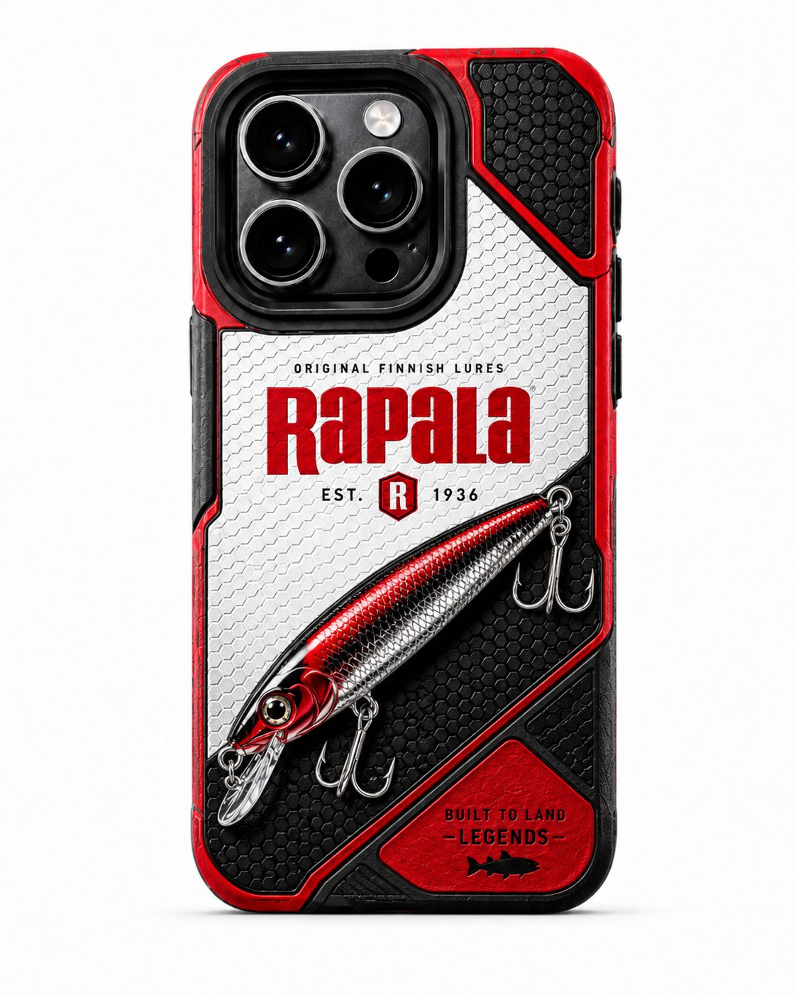 Red Lure Strike iPhone Case