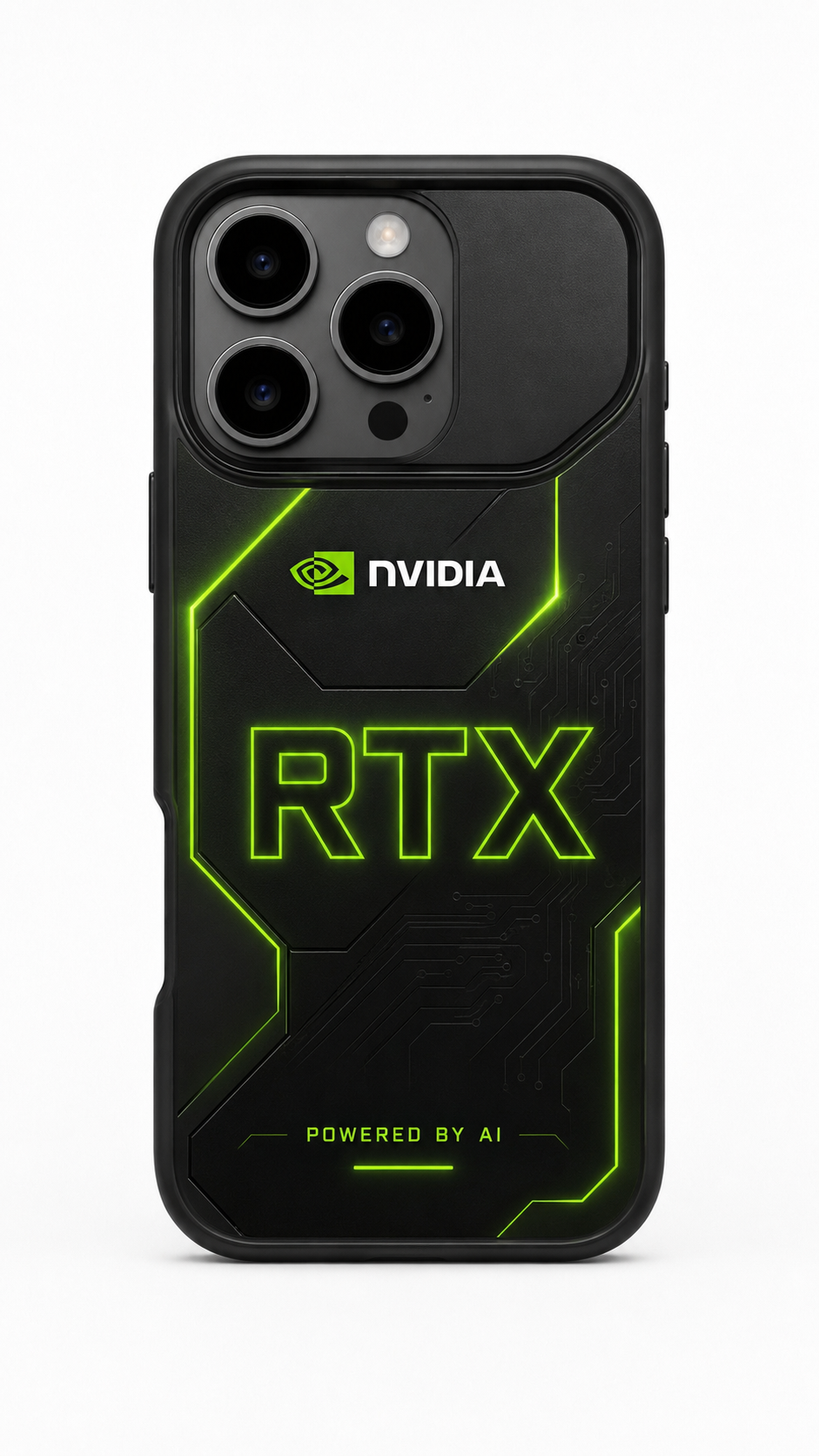 RTX Neon Core Gaming iPhone Case