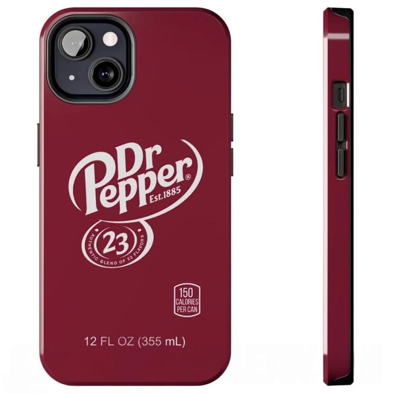 Red Dr Pepper iPhone Case