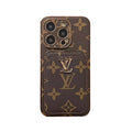 Classic Monogram iPhone Case With Card Holder -Big printing