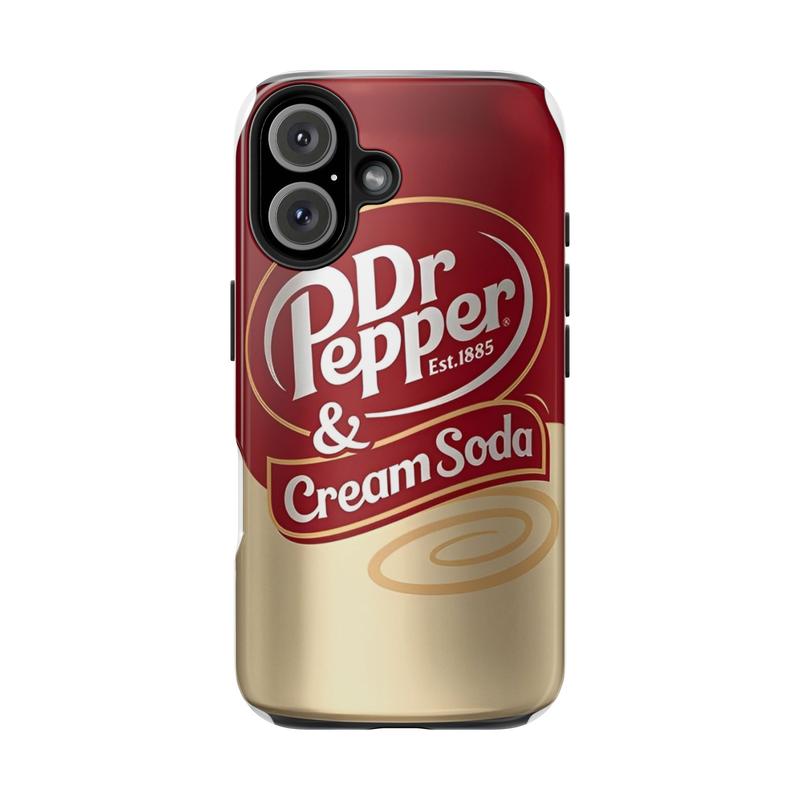 Red Dr Pepper iPhone Case