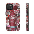 Red Dr Pepper iPhone Case