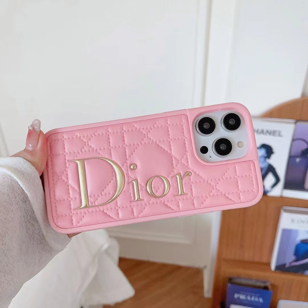 CD Stylish Lady iPhone Case – Sophisticated Protection