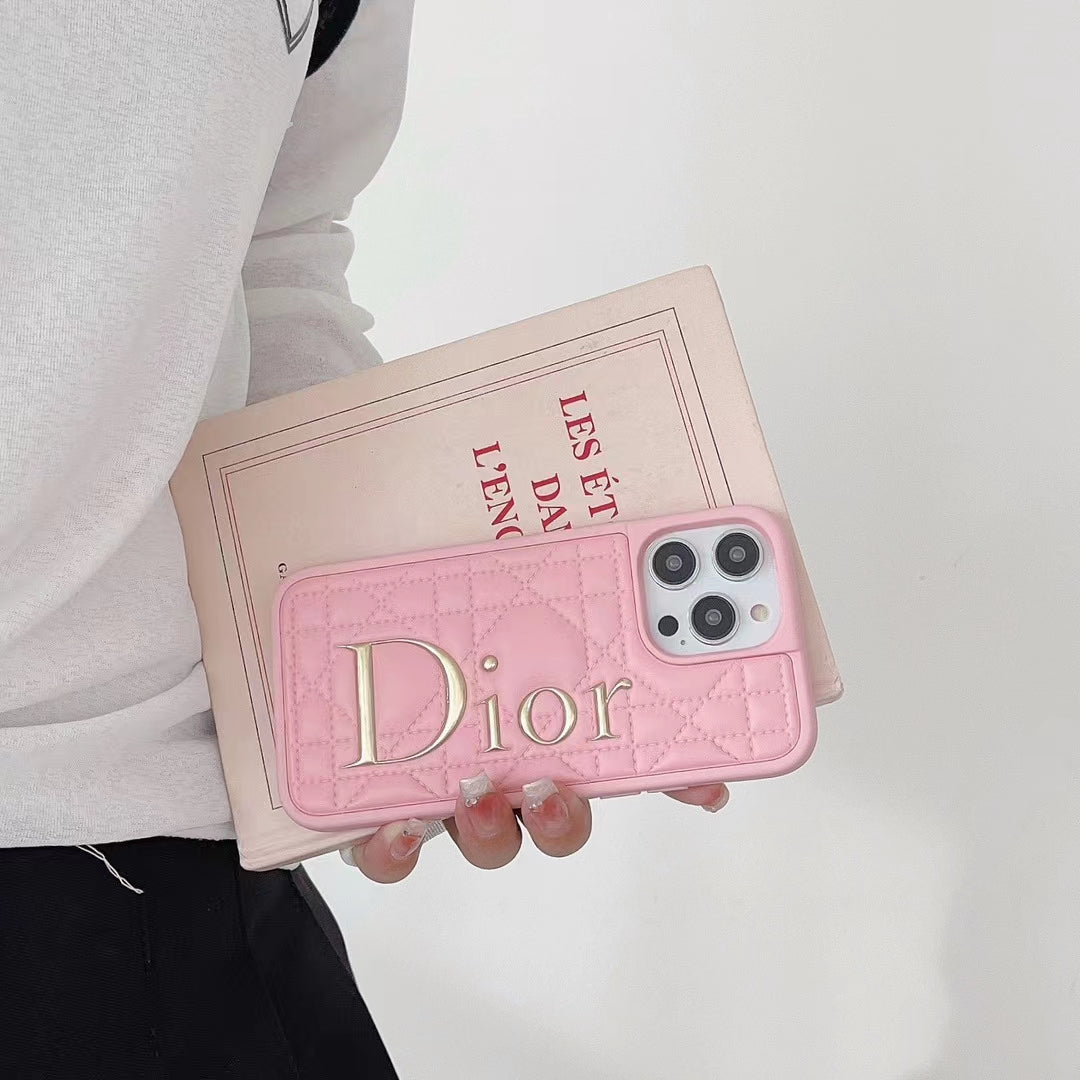 CD Stylish Lady iPhone Case – Sophisticated Protection