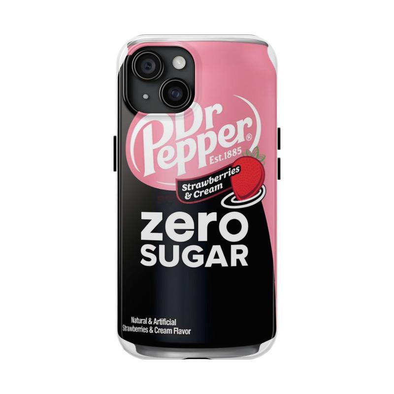 Red Dr Pepper iPhone Case