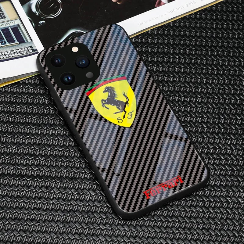 Fashionable car logo iPhone case