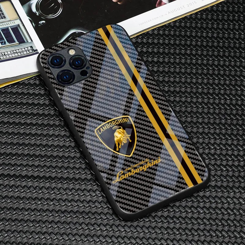 Fashionable car logo iPhone case