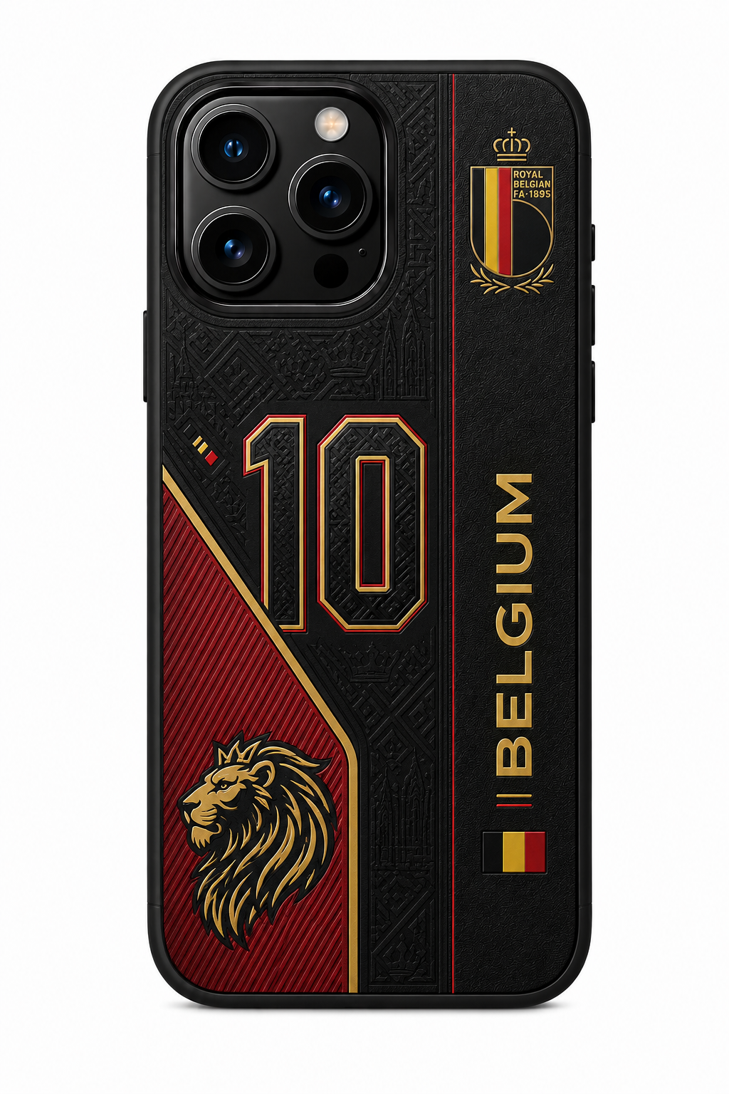 Belgium No.10 Soccer iPhone Case