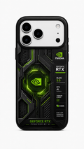 RTX Neon Circuit iPhone Case