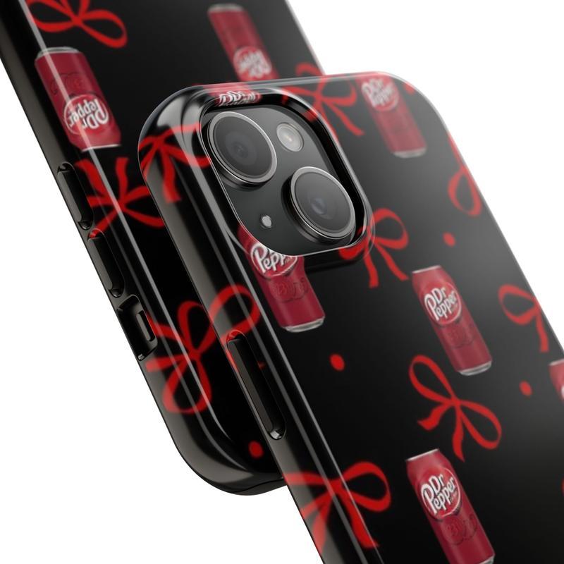 Red Dr Pepper iPhone Case