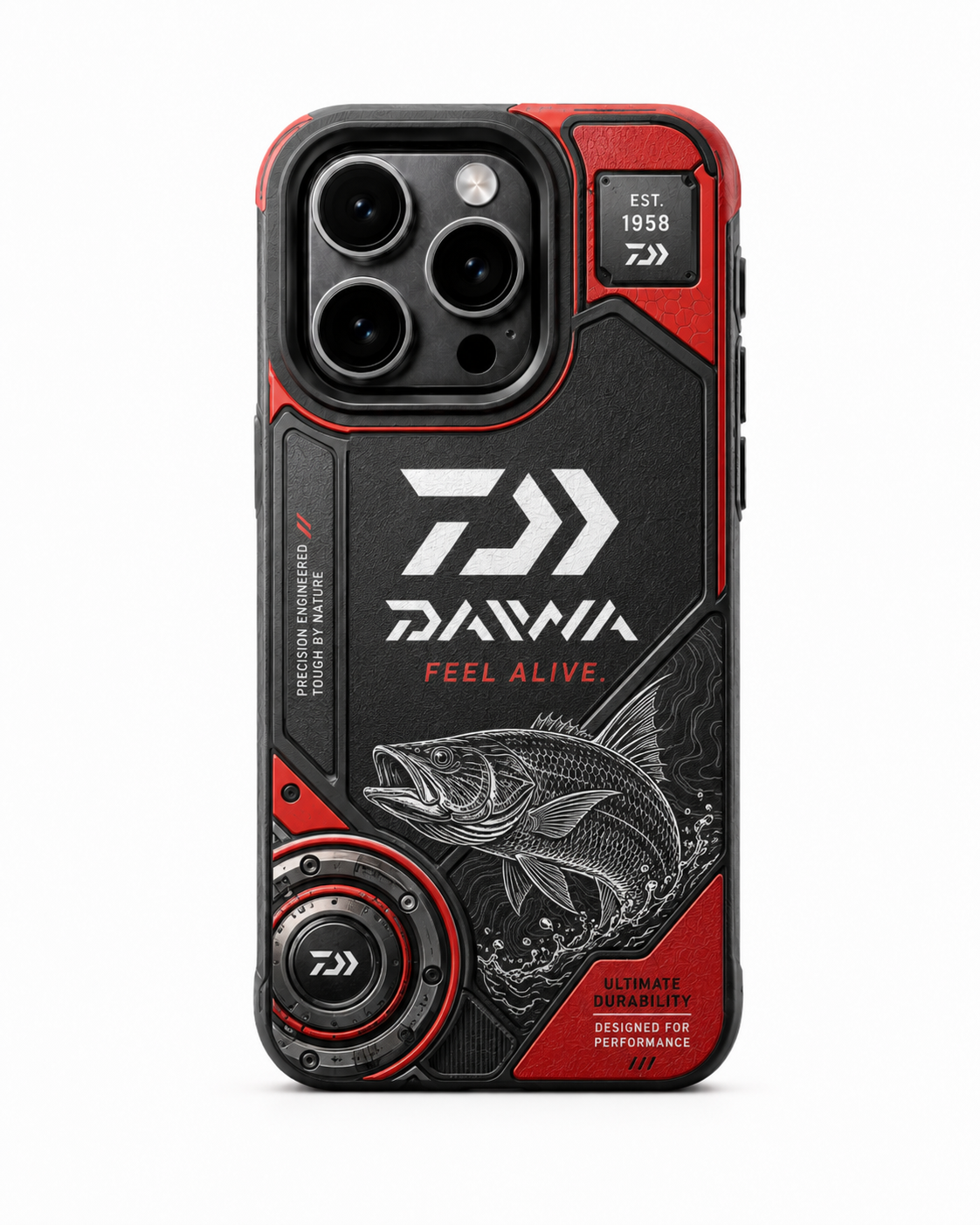Carbon Reel Tech iPhone Case