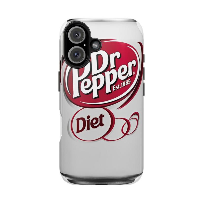 Red Dr Pepper iPhone Case