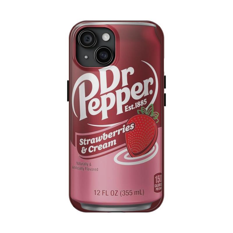 Red Dr Pepper iPhone Case