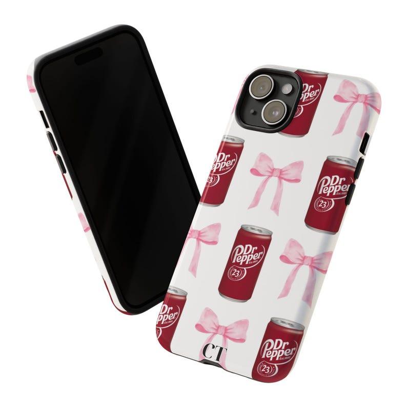 Red Dr Pepper iPhone Case