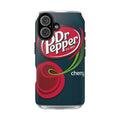 Red Dr Pepper iPhone Case