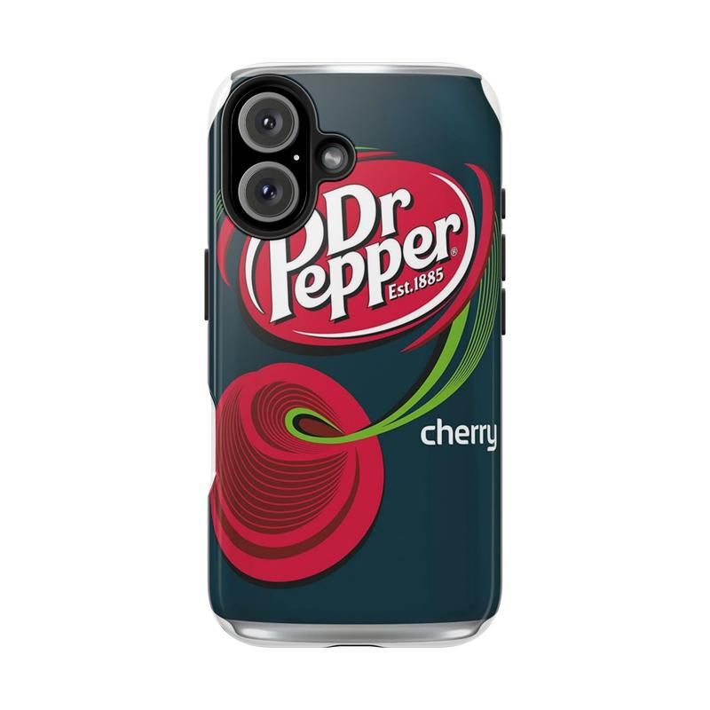 Red Dr Pepper iPhone Case