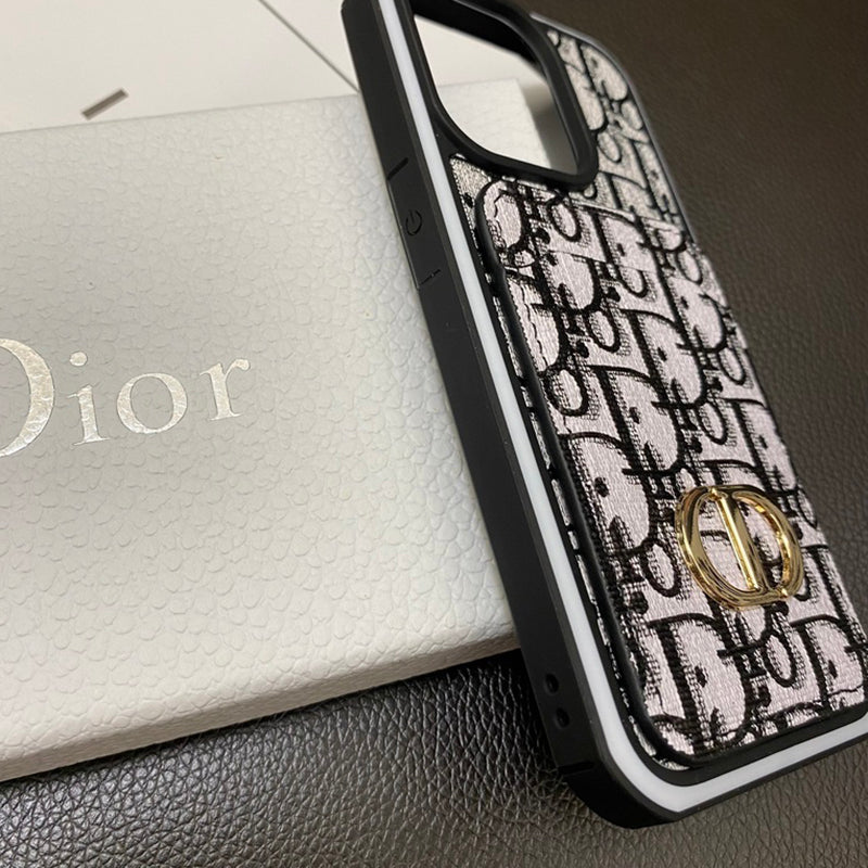 Black CD iPhone Case With Card Holder