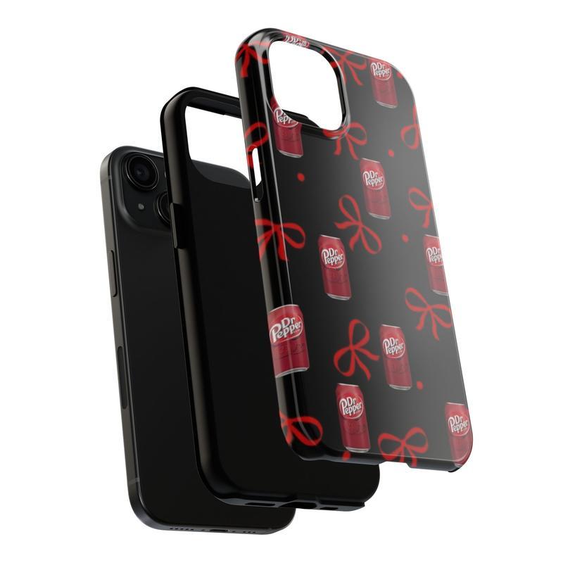 Red Dr Pepper iPhone Case