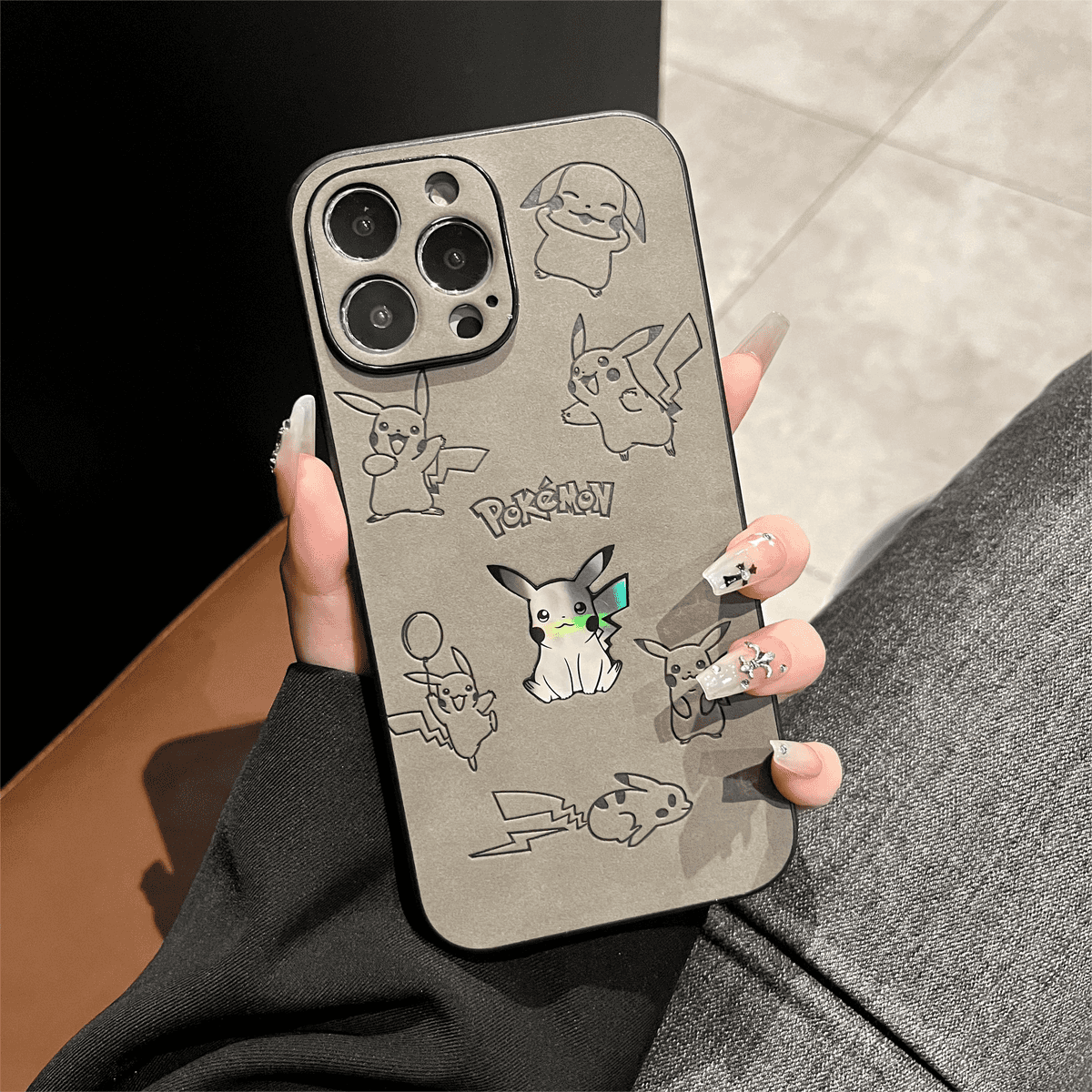Laser Pikachu iPhone Case