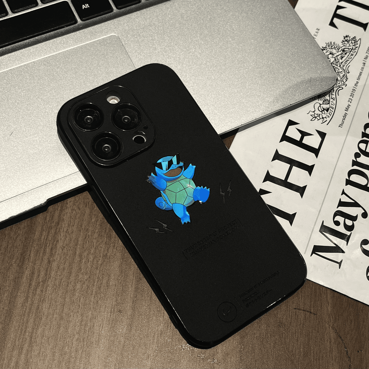 Laser Squirtle iPhone Case